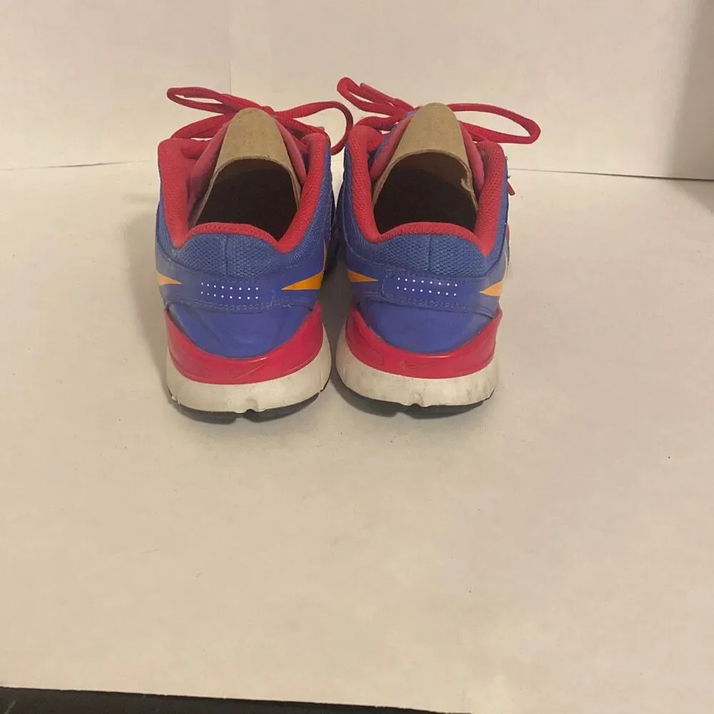 Nike Flex TR2 Training Shoes Womens Sz 8.5 Blue Pink Running Sneakers 511332-586